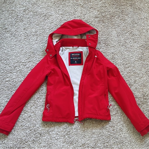 HOLLISTER ALL-WEATHER BOMBER JACKET XS - Picture 1 of 6